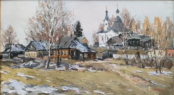 Октябрь, в селе Покровском