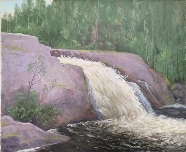 Водопад, Карелия