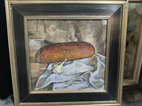 Хлеб с чесноком