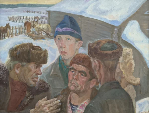 Мужики, разговор о земле