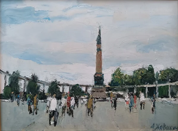 Монумент в Харбине