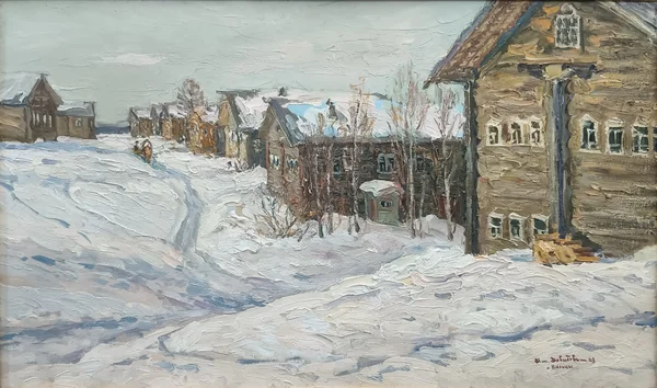 Снежная зима
